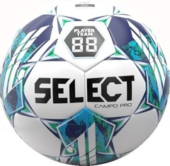 М'яч футбольний Select FB Campo PRO v23 Біло-зелений 5 (387456-931 5)